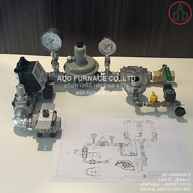 Premixed Combustion Gas Station (2)